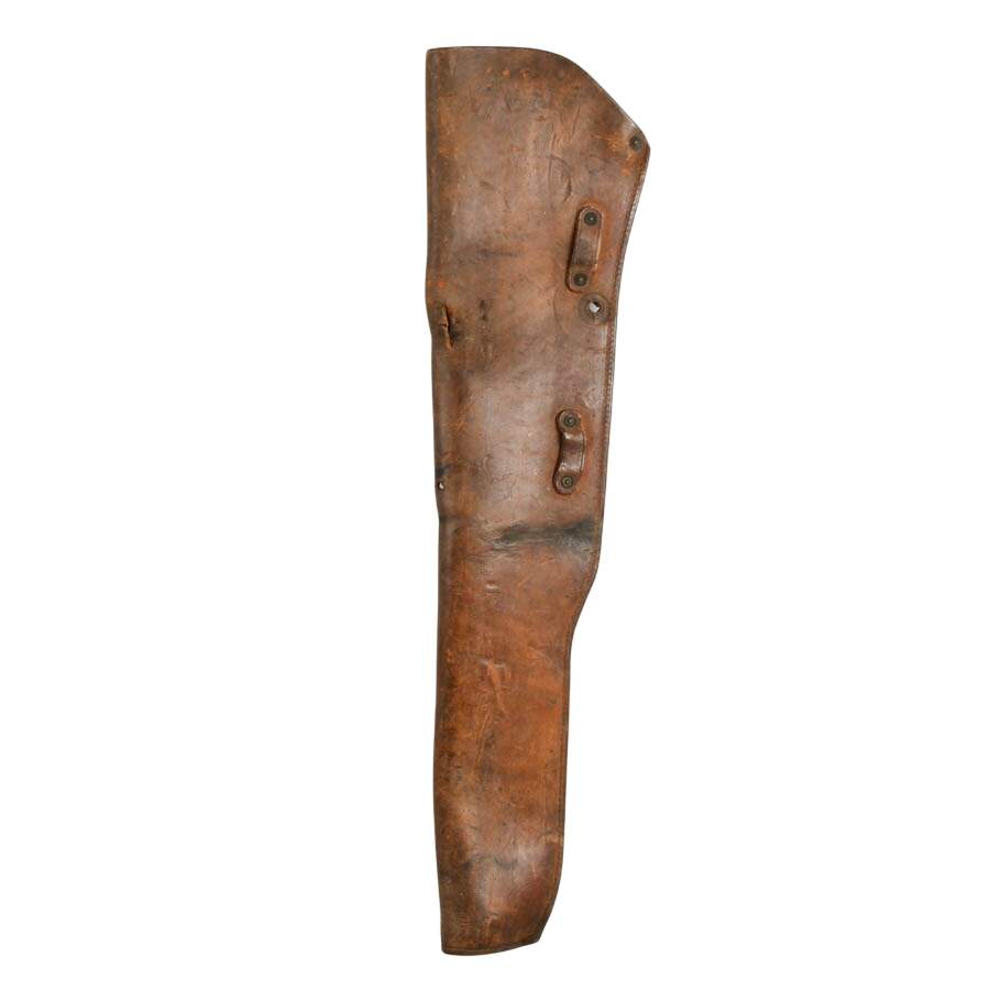 U.S. 1942 Dated M1 Garand Rifle Leather Jeep Scabbard by Hickok-6