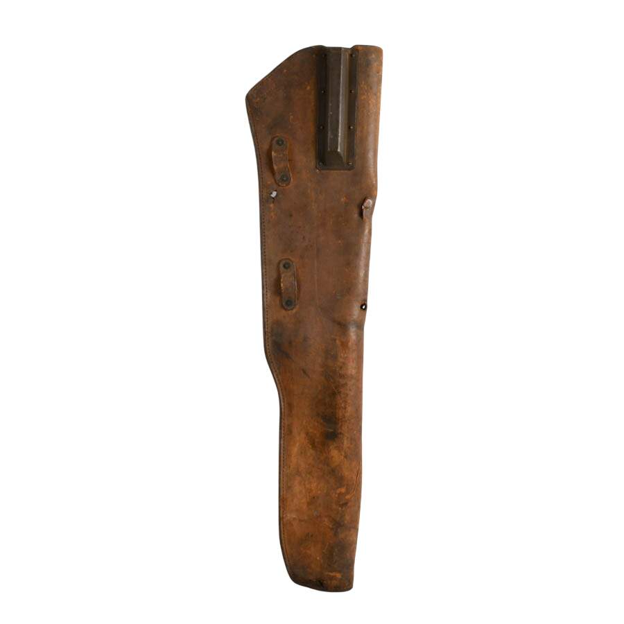 U.S. 1942 Dated M1 Garand Rifle Leather Jeep Scabbard by Hickok-1