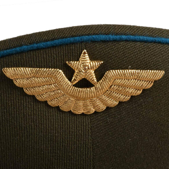 USSR Soviet Air Force Officer's Military Dress Cap-3