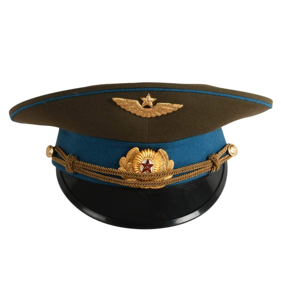 USSR Soviet Air Force Officer's Military Dress Cap-1