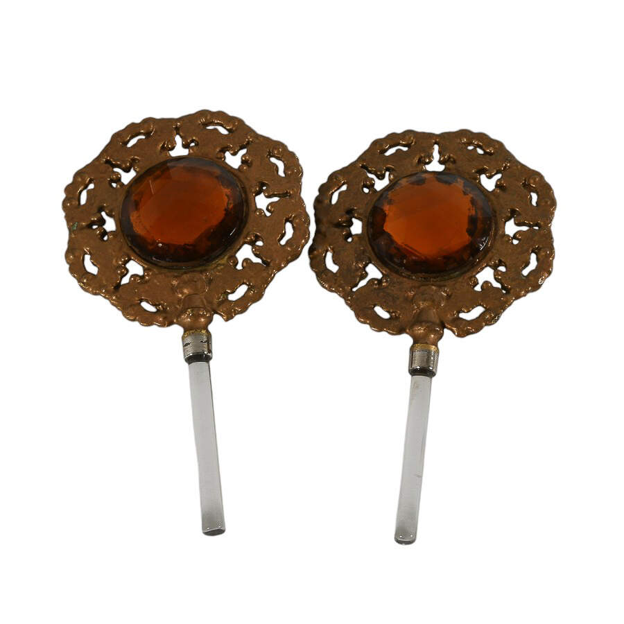 Matched Pair of Ormolu Perfume Bottles-7
