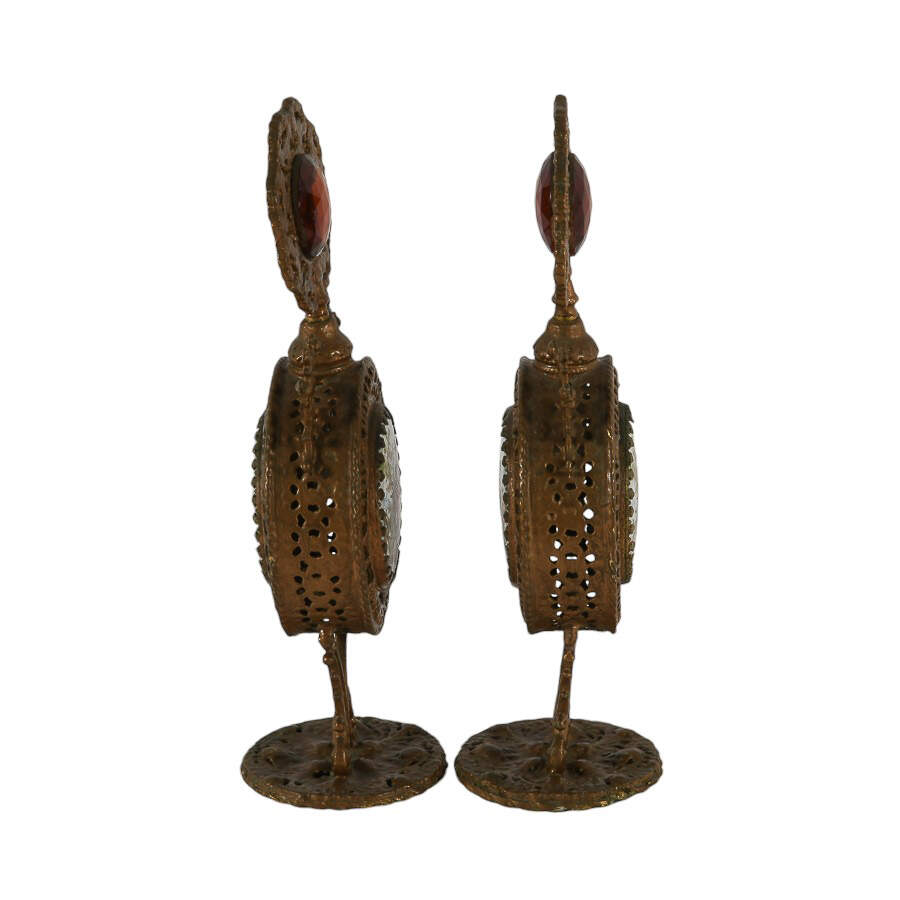Matched Pair of Ormolu Perfume Bottles-3