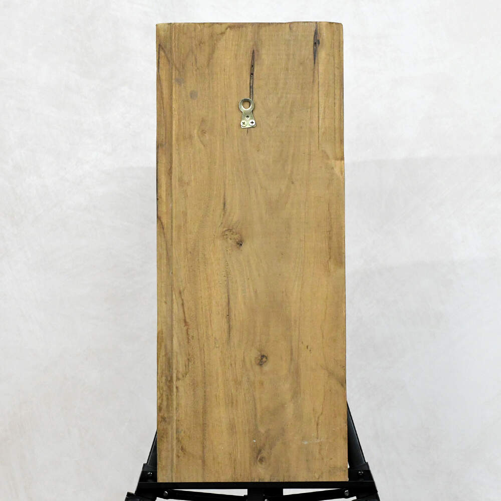 Manuel Paz Untitled Acrylic on Reclaimed Wood, Street Juggler-2