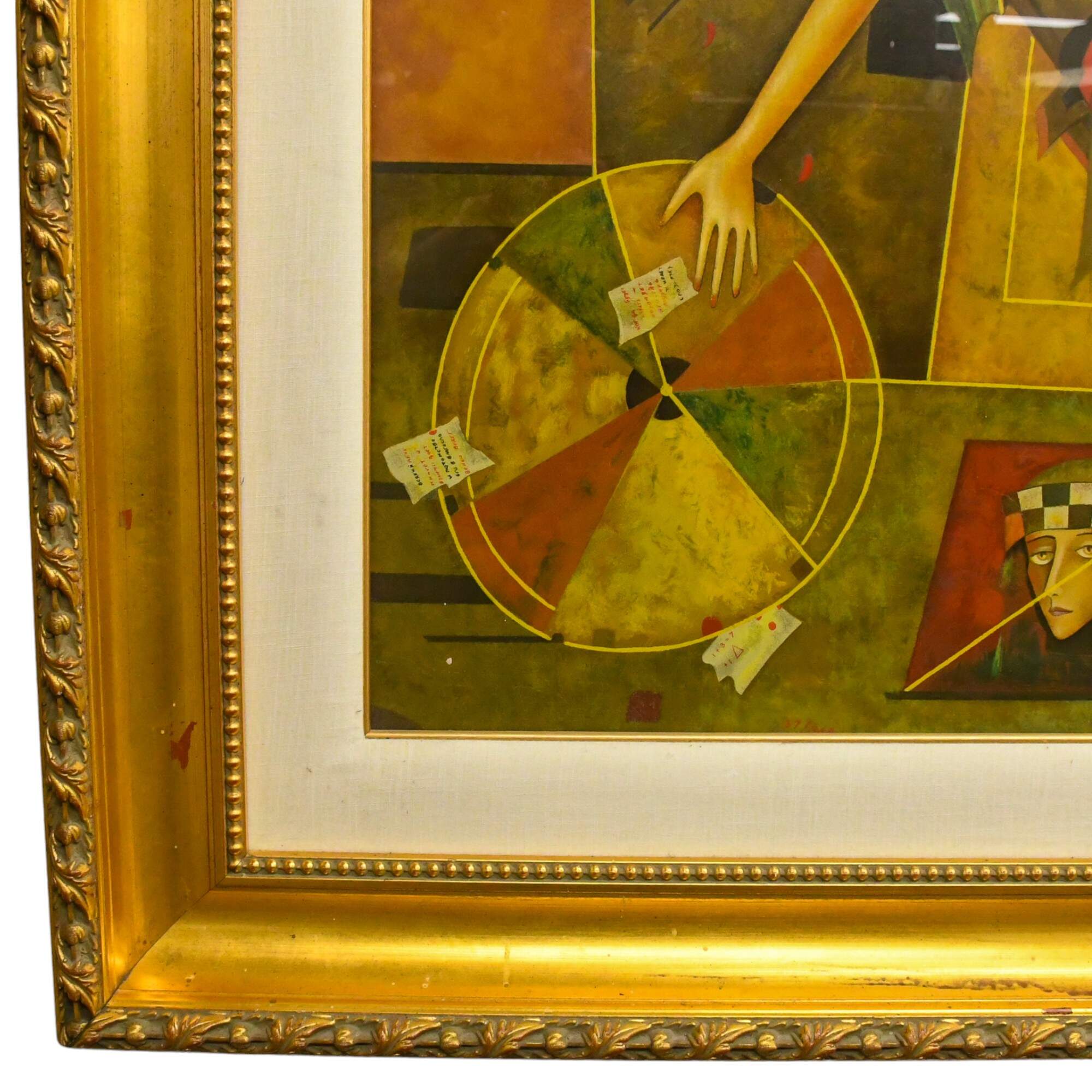 Signed Surrealist Print Untitled Limited-Edition 37/300-2