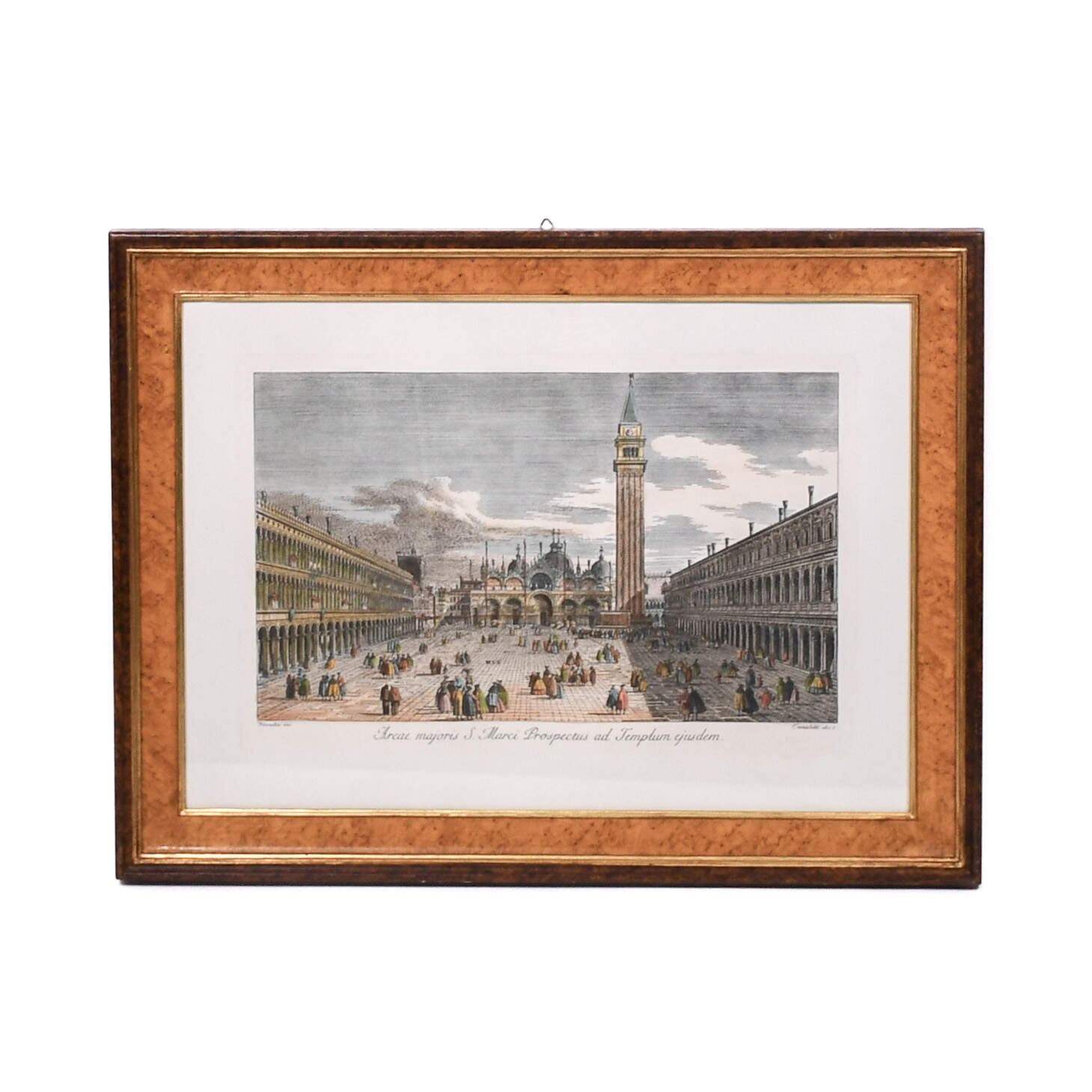 Antonio Visentini After Canaletto Piazza San Marco In Venice Print-1