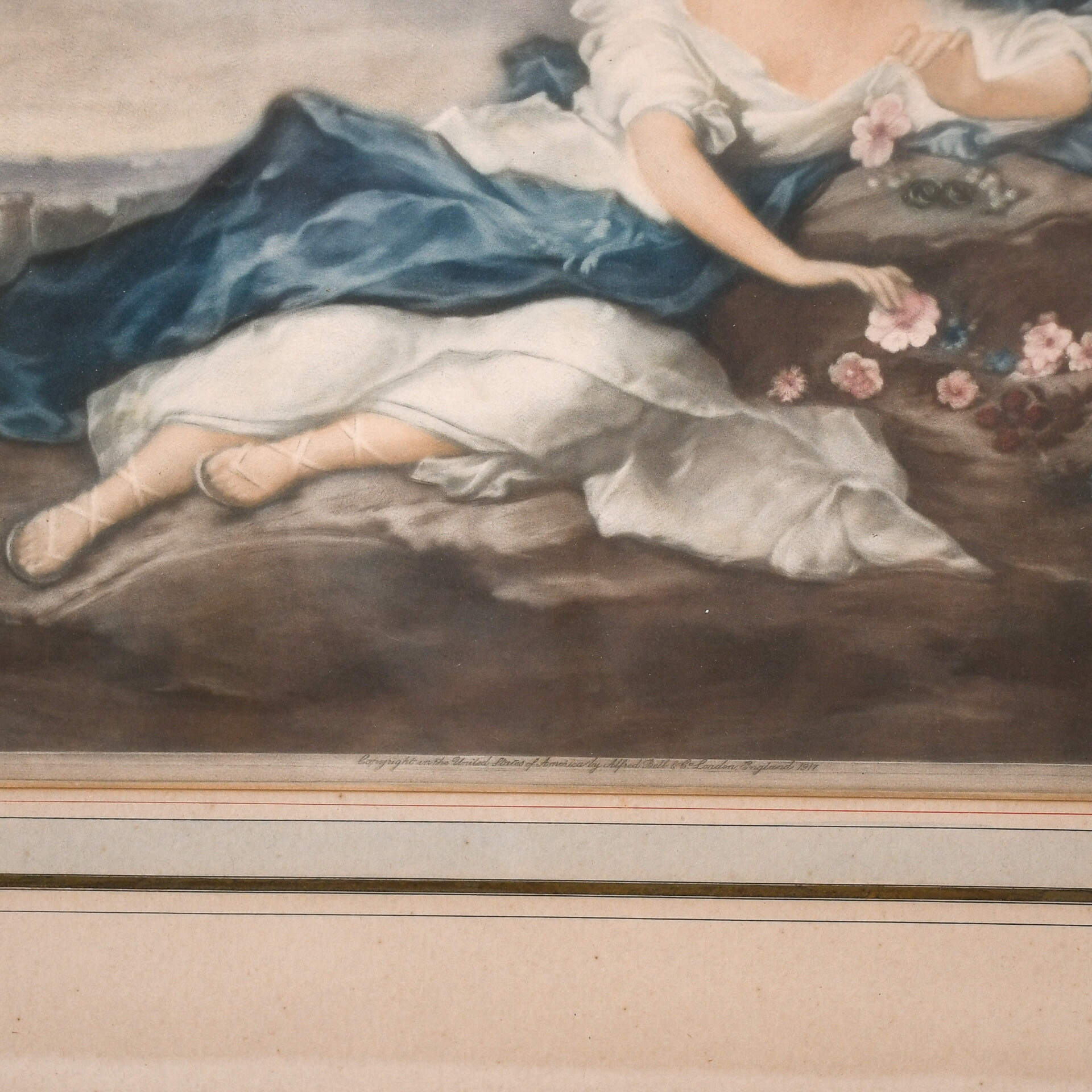 Framed Print After J.M. Nattier Painting of Henriette de Bourbon-12