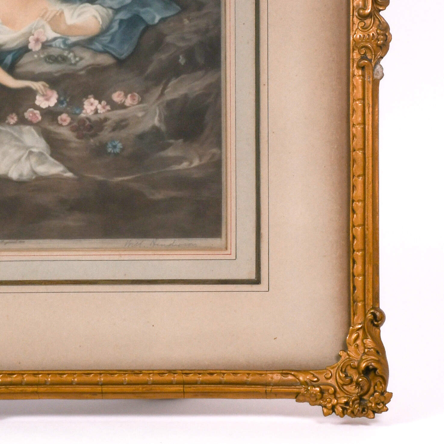 Framed Print After J.M. Nattier Painting of Henriette de Bourbon-7