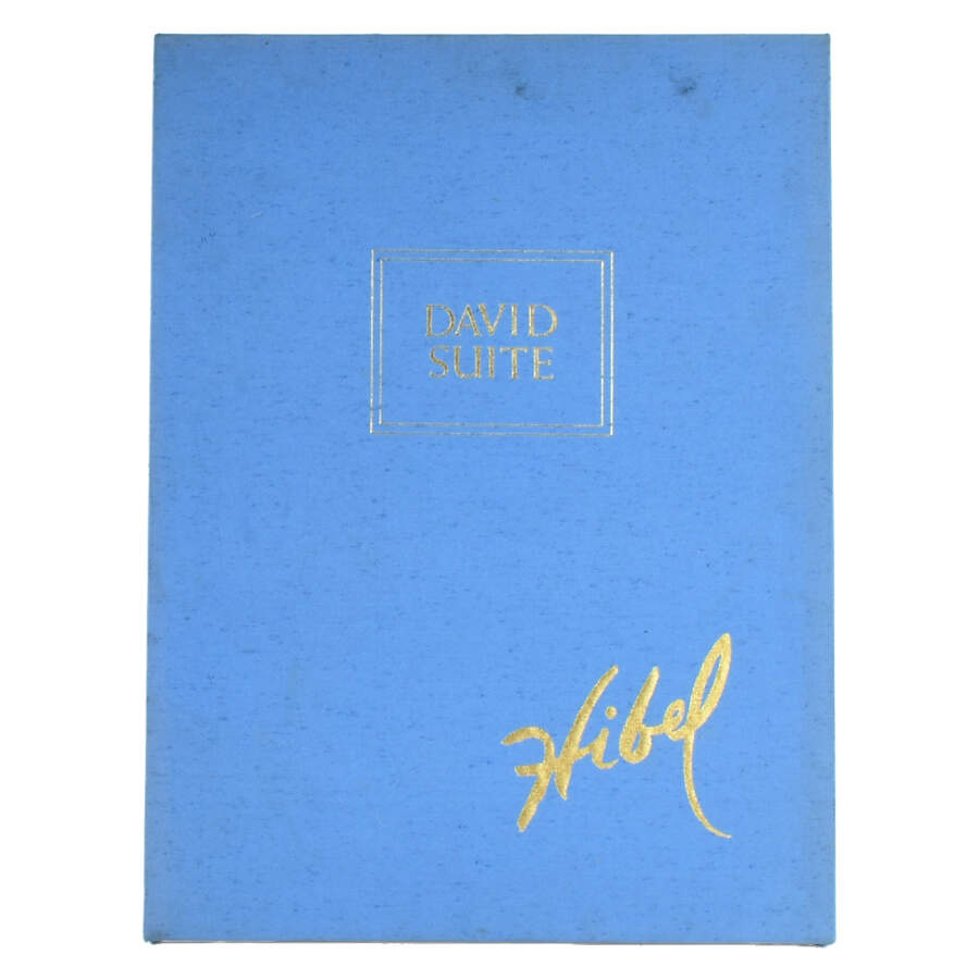 Limited Edition Edna Hibel "David Suite 1978" Portfolio of 6 Lithographs-1