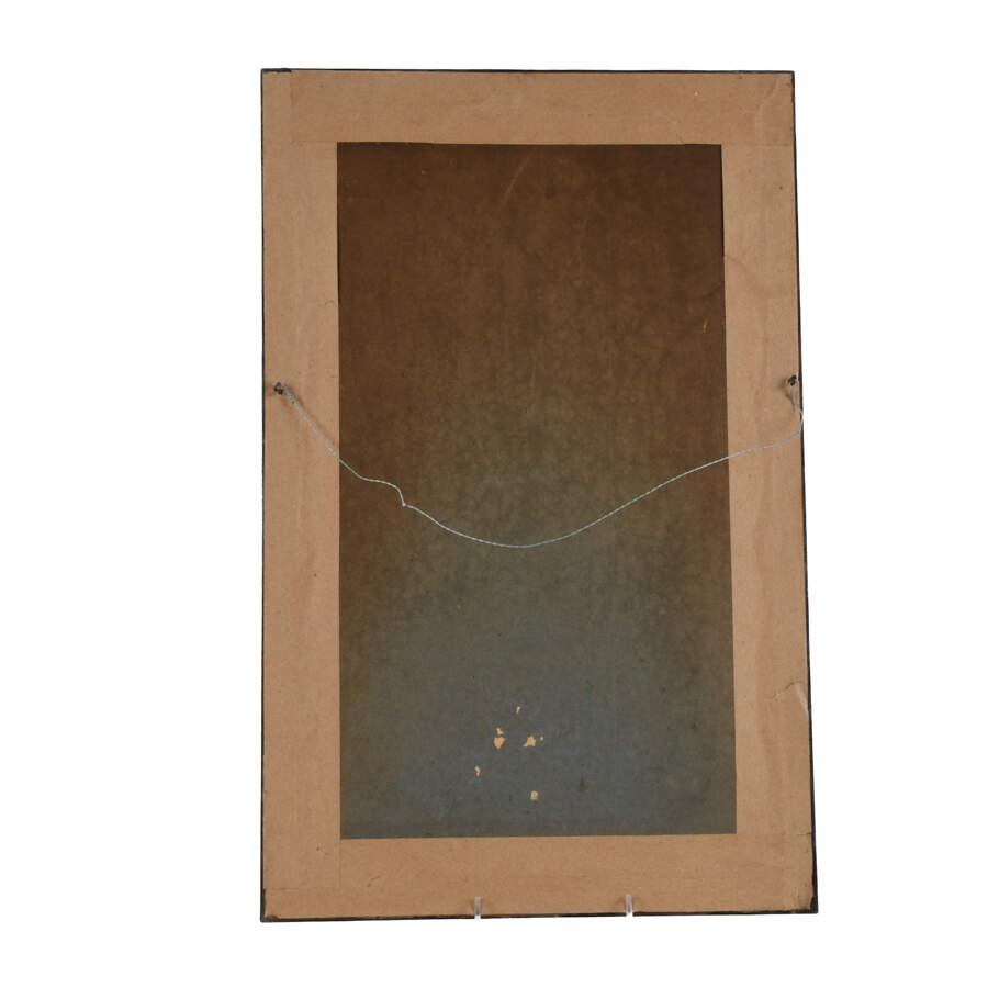 Antique Framed "Retrato de Peggy" Print Copyright 1905 by Philip Boileau-4
