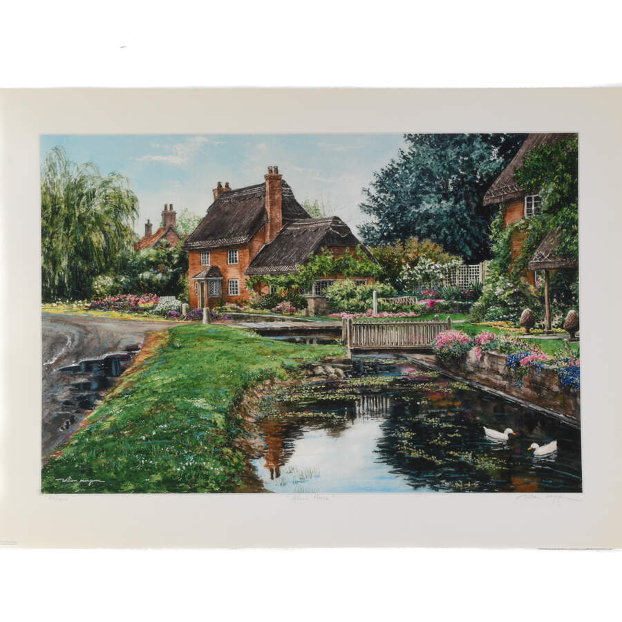 Print of William Mangum's "Glenn House #54"-1