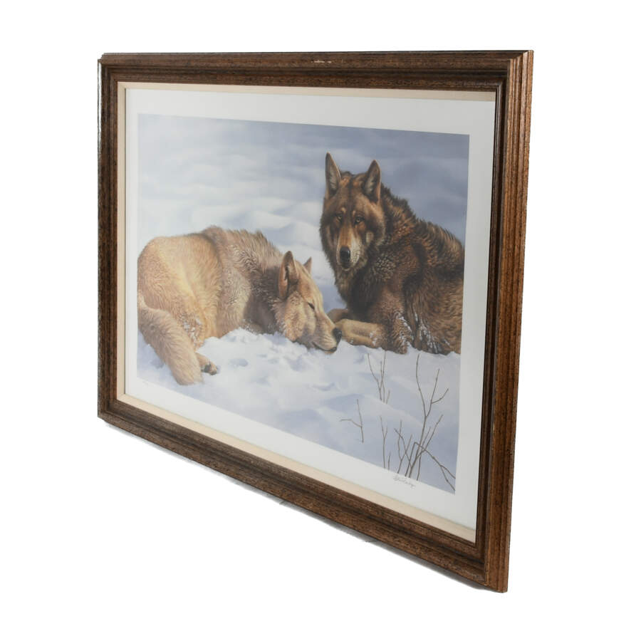 Framed "Weary Travelers" Print by Bob Henley-4
