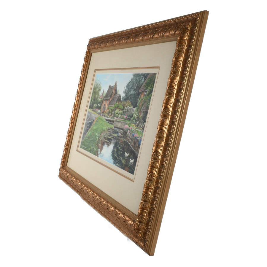 Framed Print of William Mangum's "Glenn House"-3