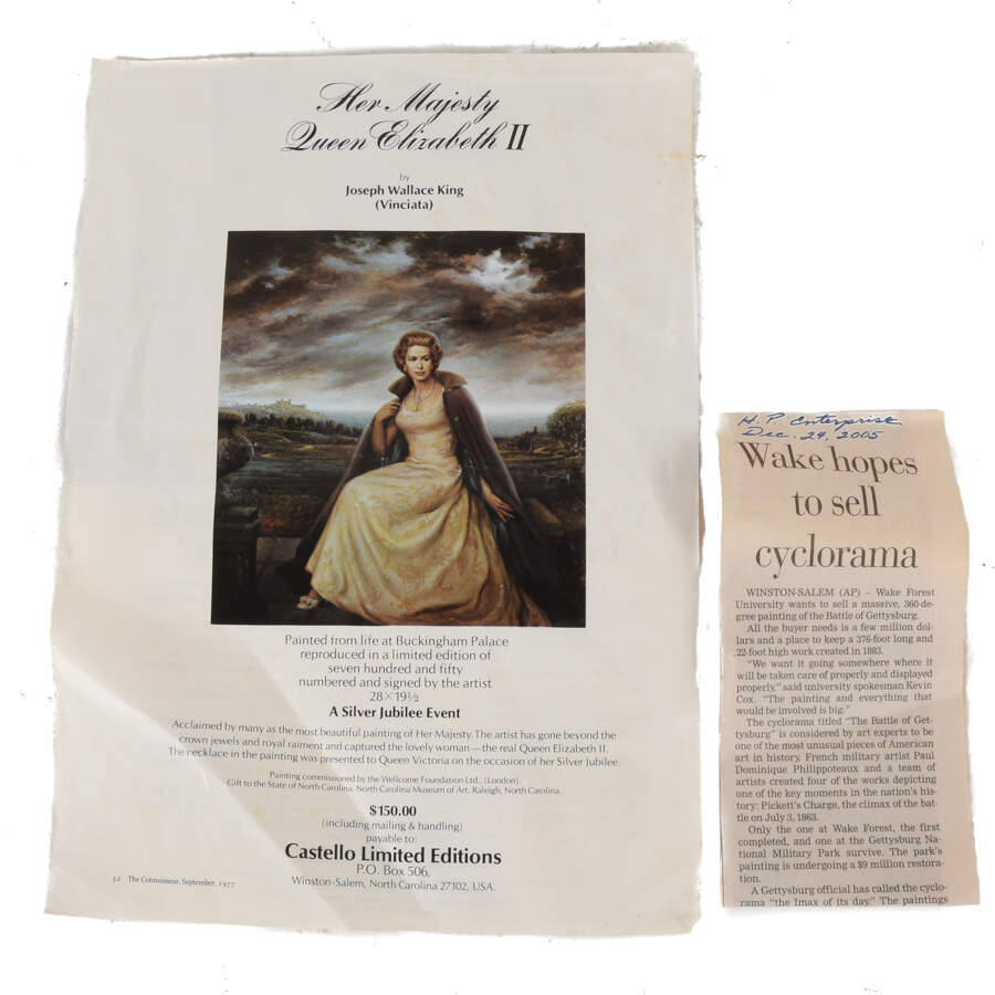 Framed Artist Proof Queen Elizabeth II 1/6 by Joe King-6
