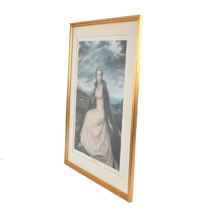 Framed Artist Proof Queen Elizabeth II 1/6 by Joe King-3