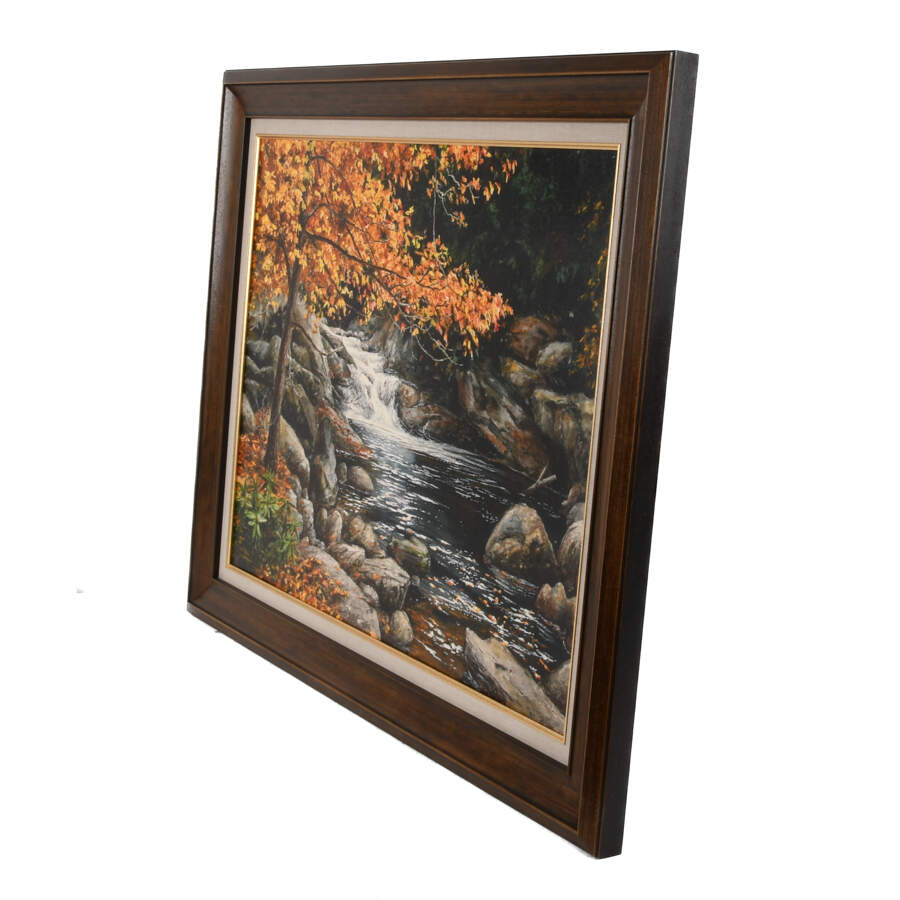 Framed Print of William Mangum's "Highland Falls"-4