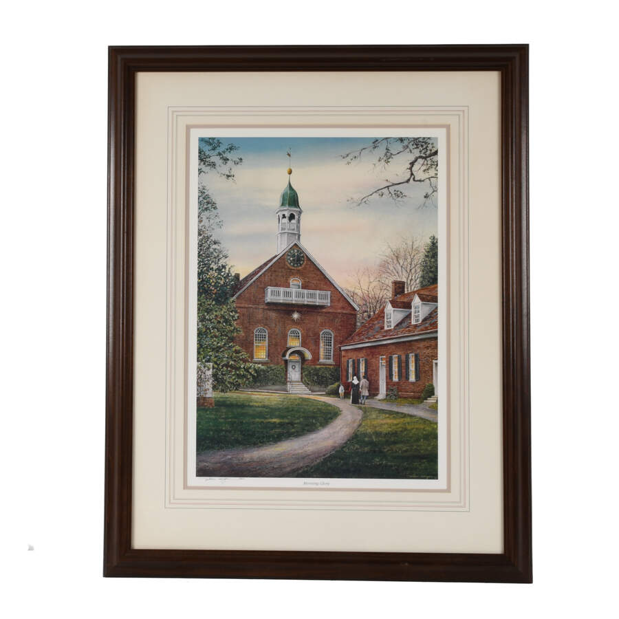 Framed Print of William Mangum's "Morning Glory"-1