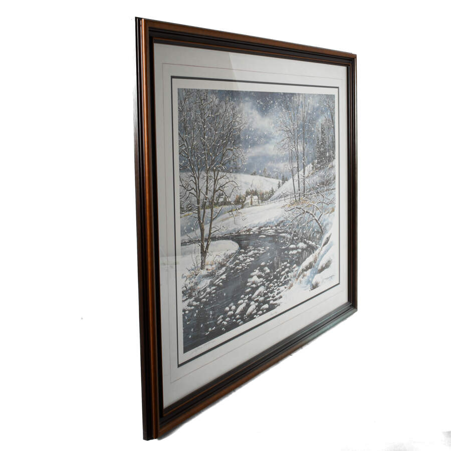 Framed Print of William Mangum's "River's Edge"-4
