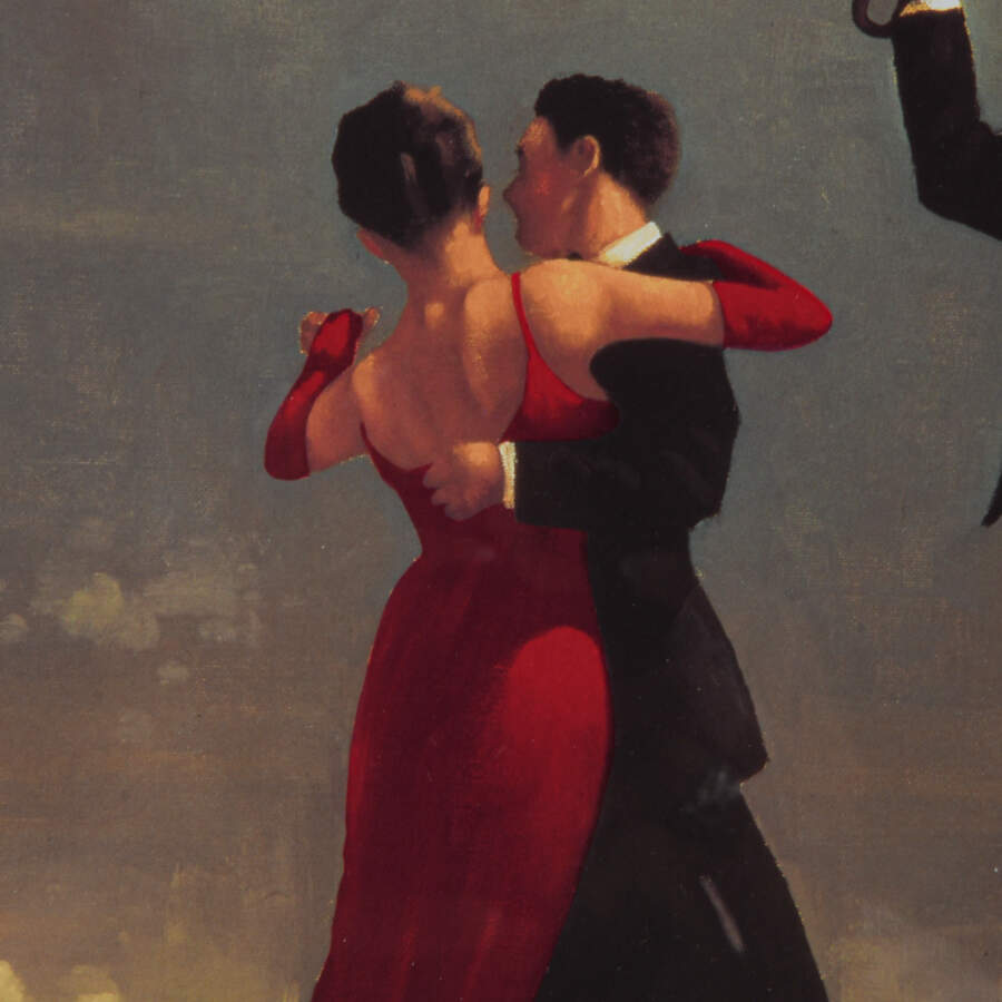 Framed Print "The Singing Bulter" by Jack Vettriano-4