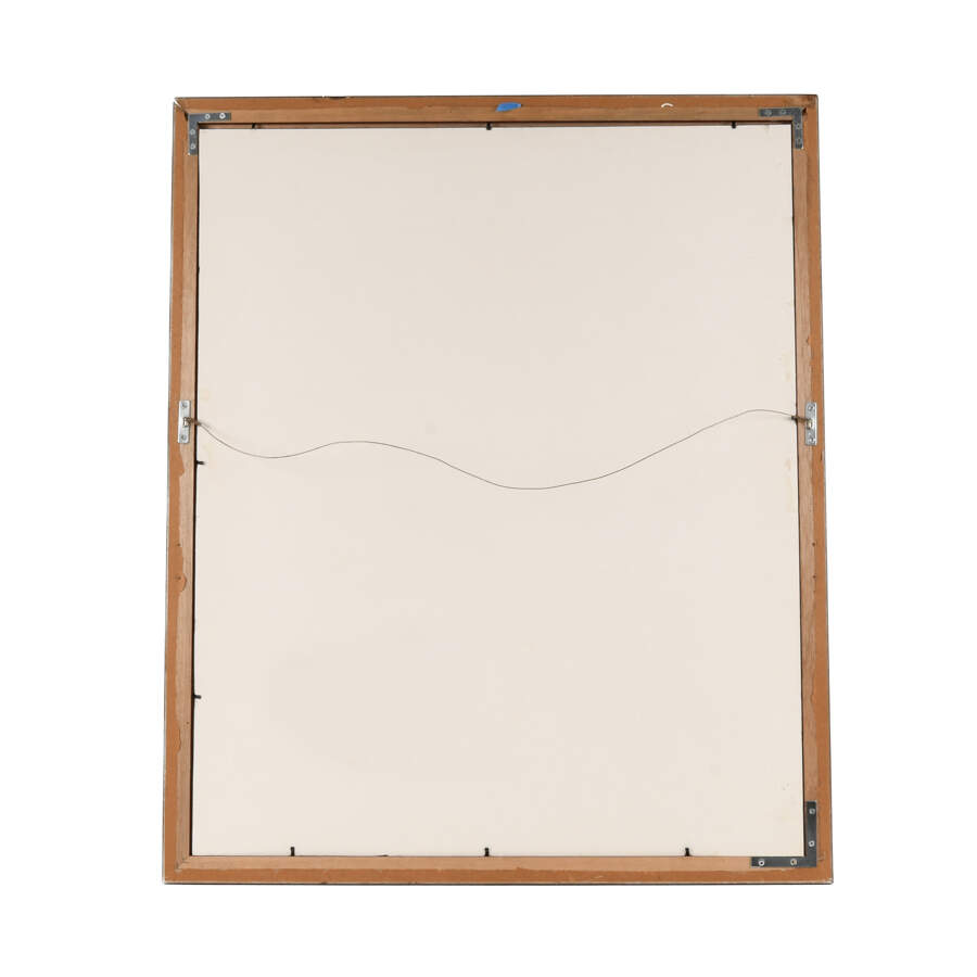 Framed Signed Seriolithograph of Linda Le Kinff's "Robe du Soir"-5