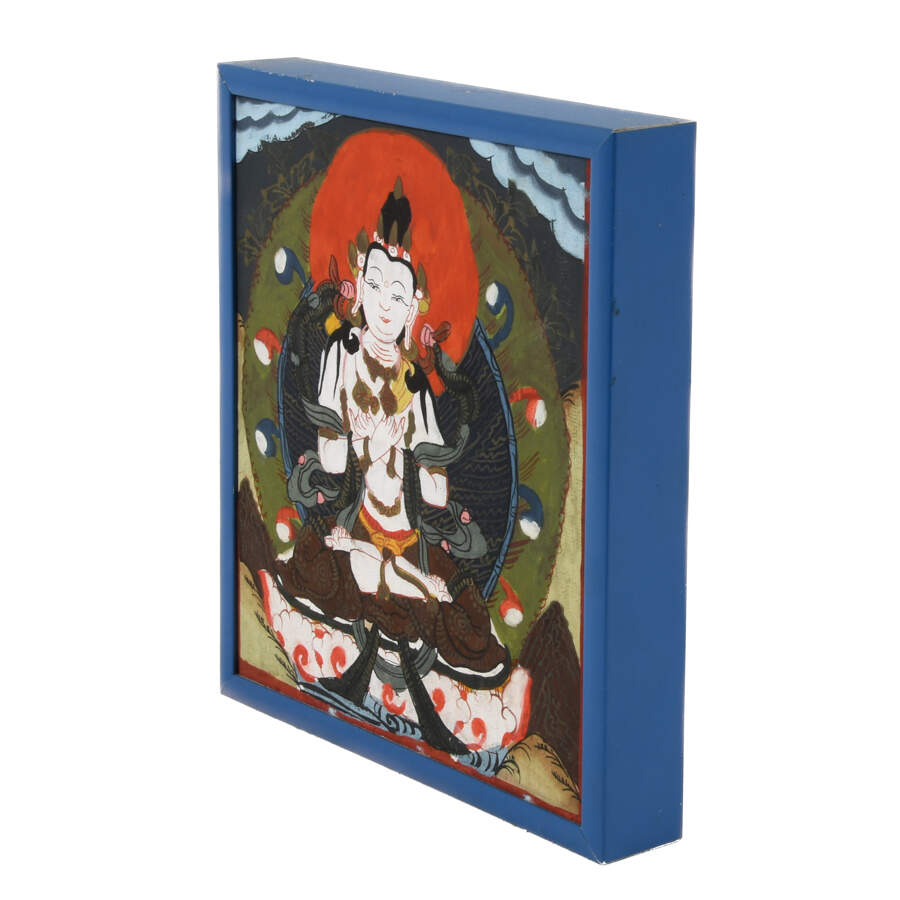 Tibetan Thangka Painting on Cloth of Dorje Sempa-3