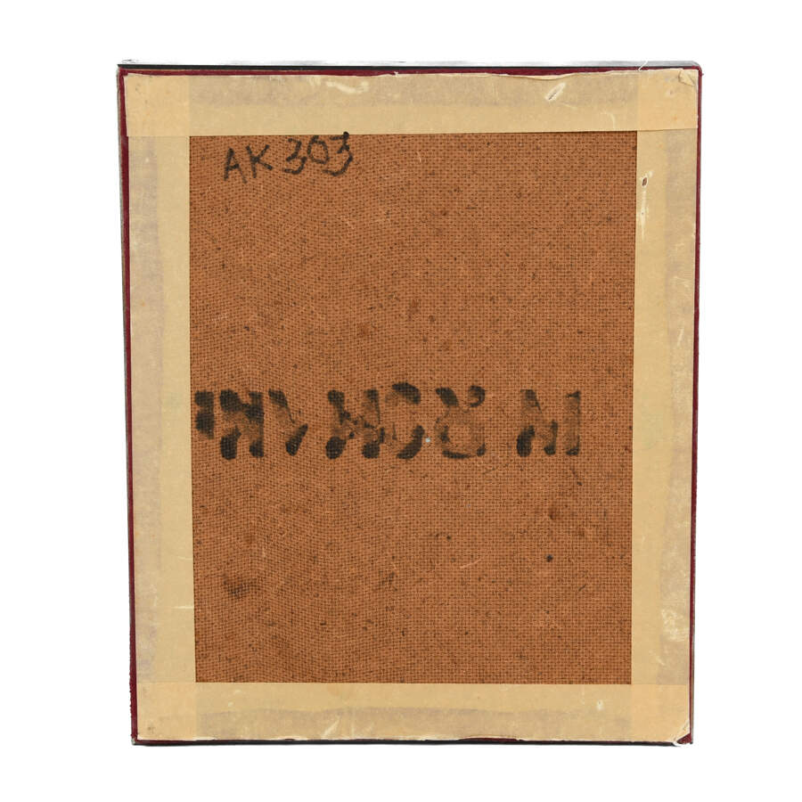Framed Miniature Abstract by James Akston-5