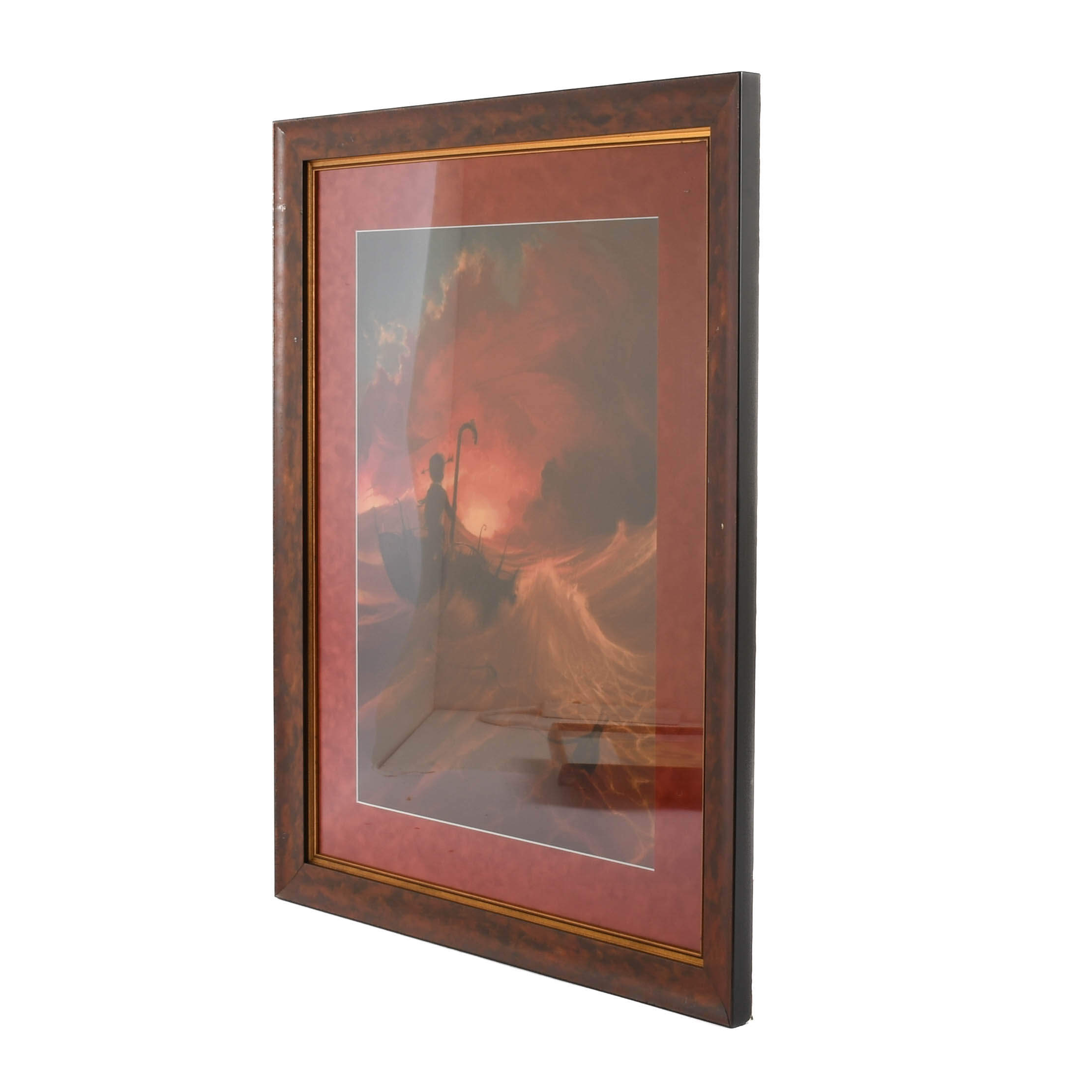 Framed "Save our Souls" Print by Cyril Rolando-4