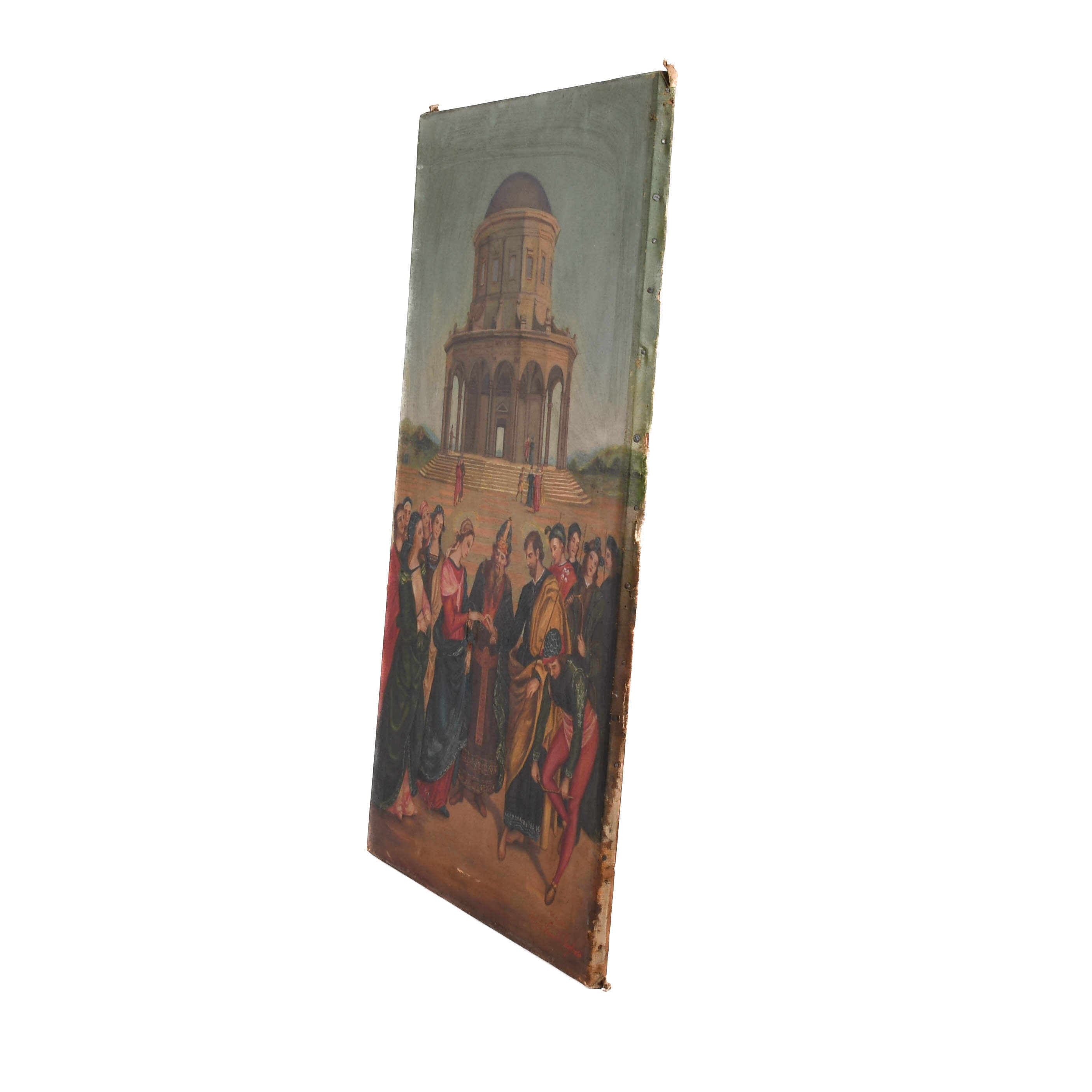 Signed Rendition of Le Mariage de La Vierge-5