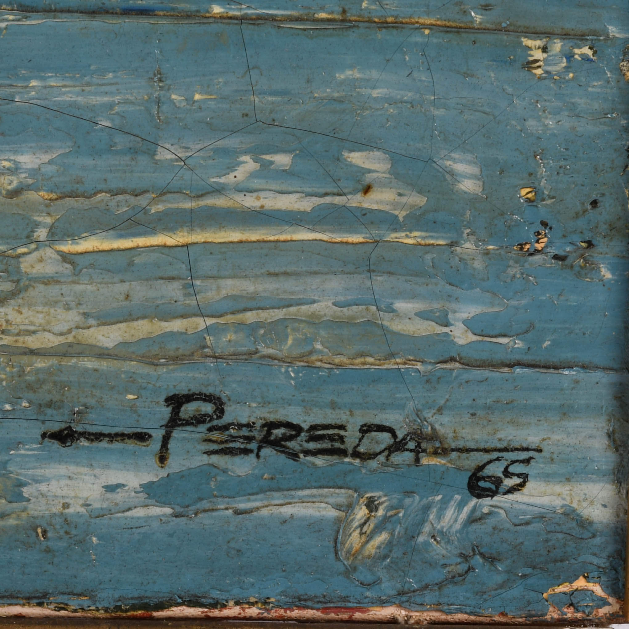 Framed Signed Peaceful Creek Oil on Canvas by Pereda-4
