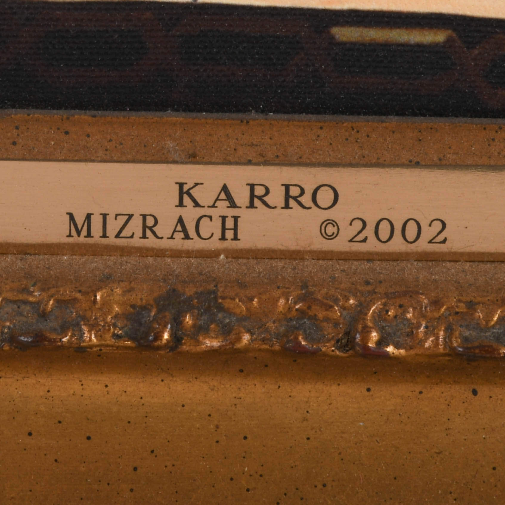 Signed Steve Karro Miracle of Hanukkah Oil on Canvas-4