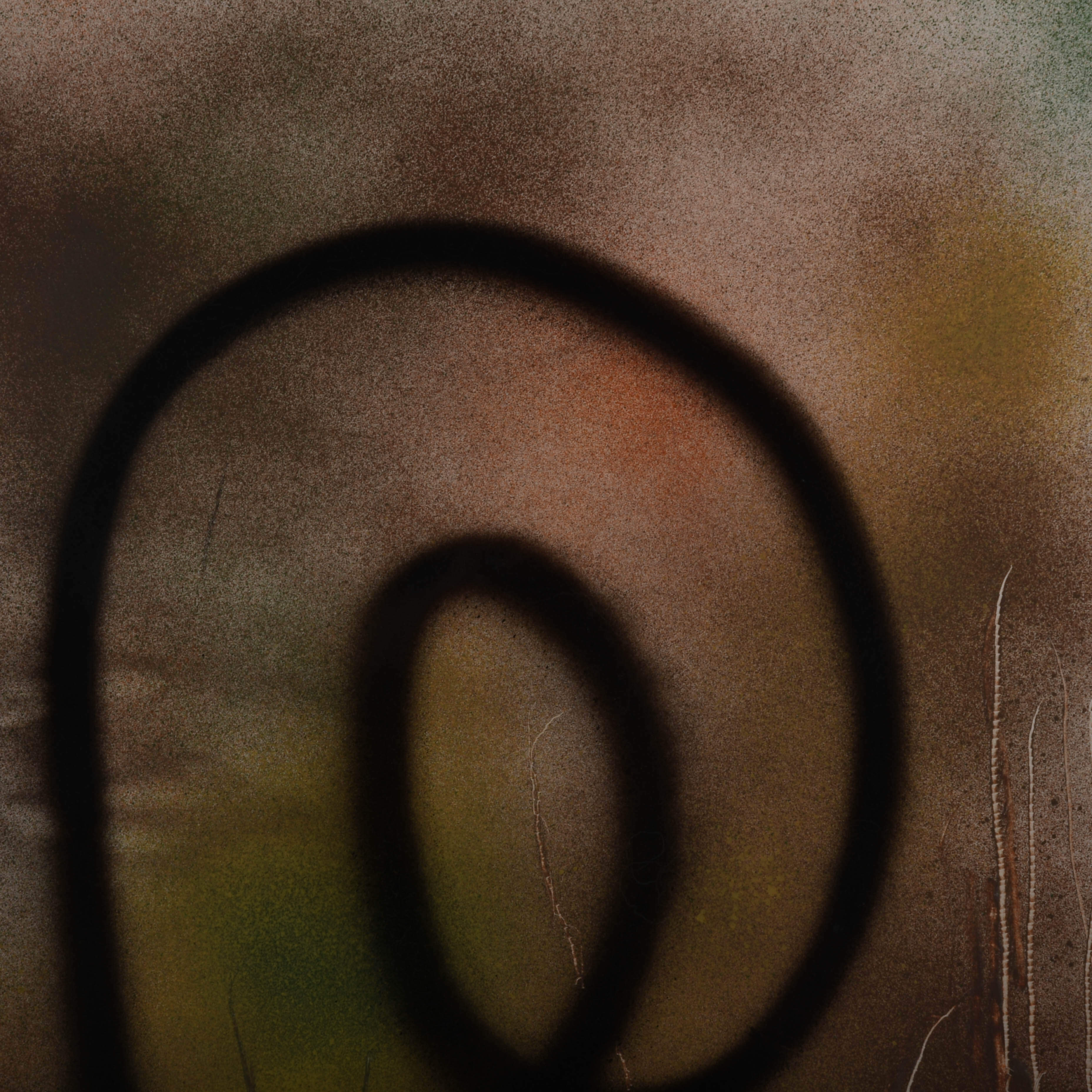 Framed J. Akston "Blind Result of Chance Set In Motion II" Enamel on Paper-3