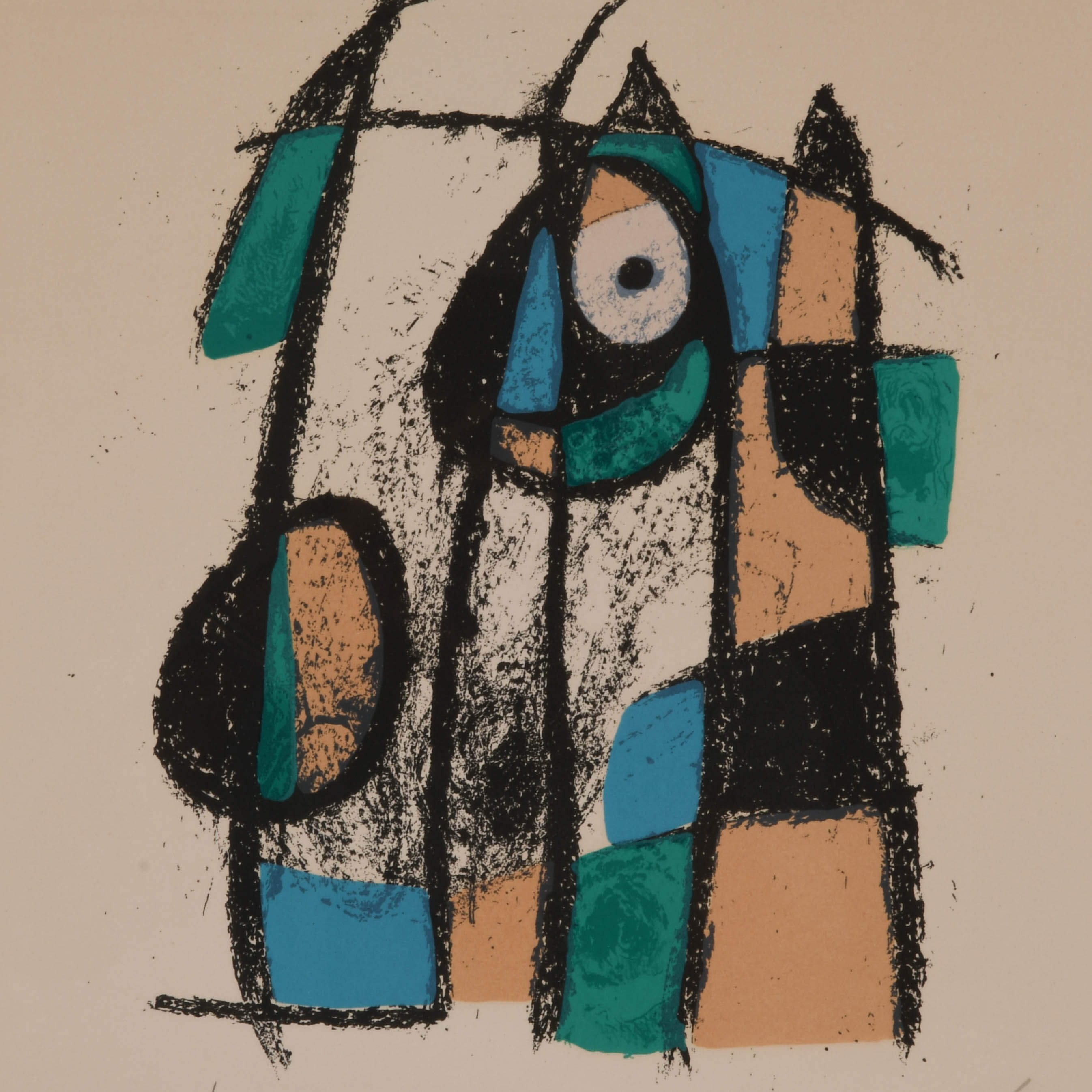 Signed Joan Miró "Lithographe II (Mourlot 1043)" Limited-Edition Lithograph-3