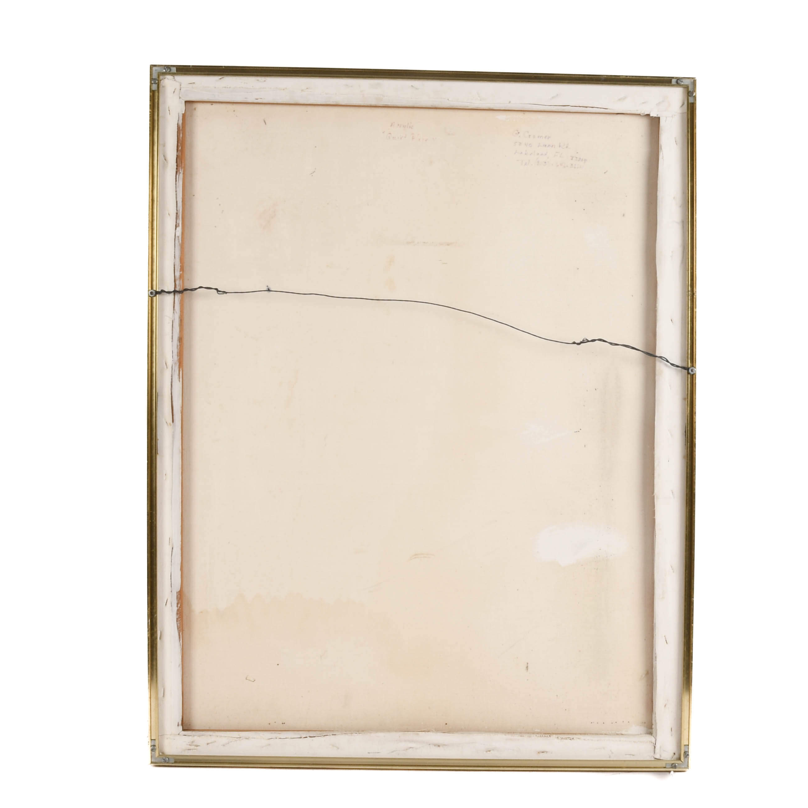 Framed Signed "Impression of Autumn" Artwork by G. Cromer-6