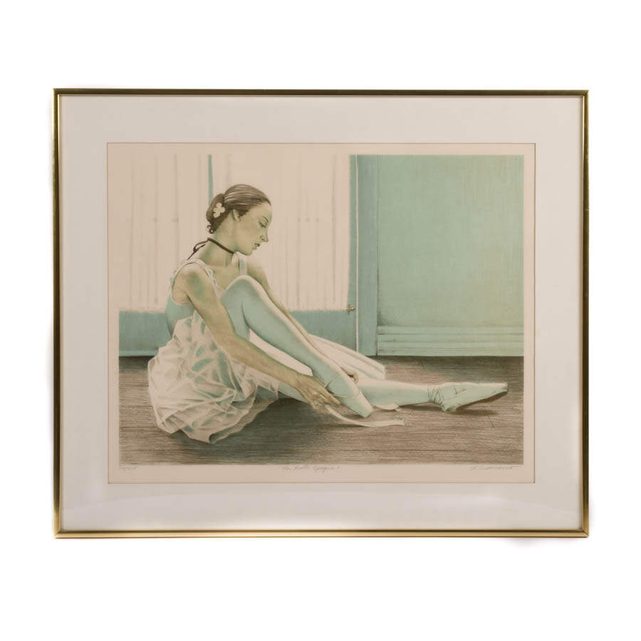 Framed Louis Russamanno "La Belle Epoque" Limited-Edition 100/275 Print-1