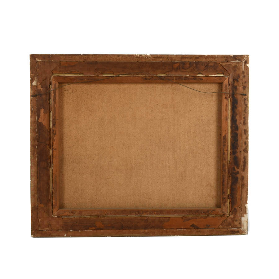 Framed Pressure Motif Oude Wave After Max Liebermann Canvas Print-6