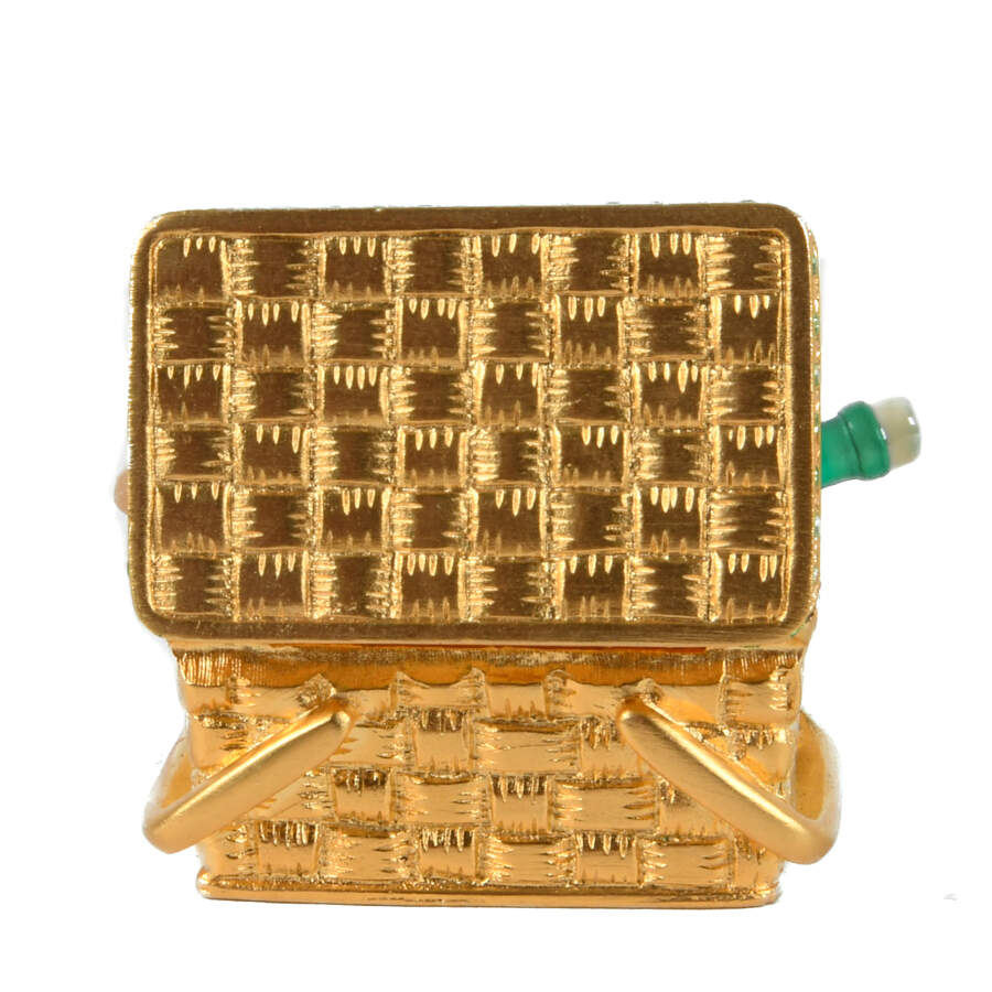 Picnic Basket Estée Lauder Solid Perfume Compact-5