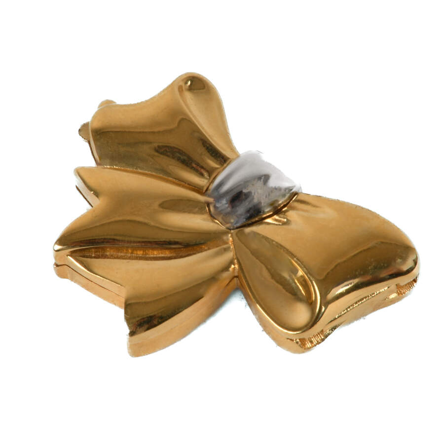 Estée Lauder 1989 Beautiful Bow Solid Perfume Compact-2