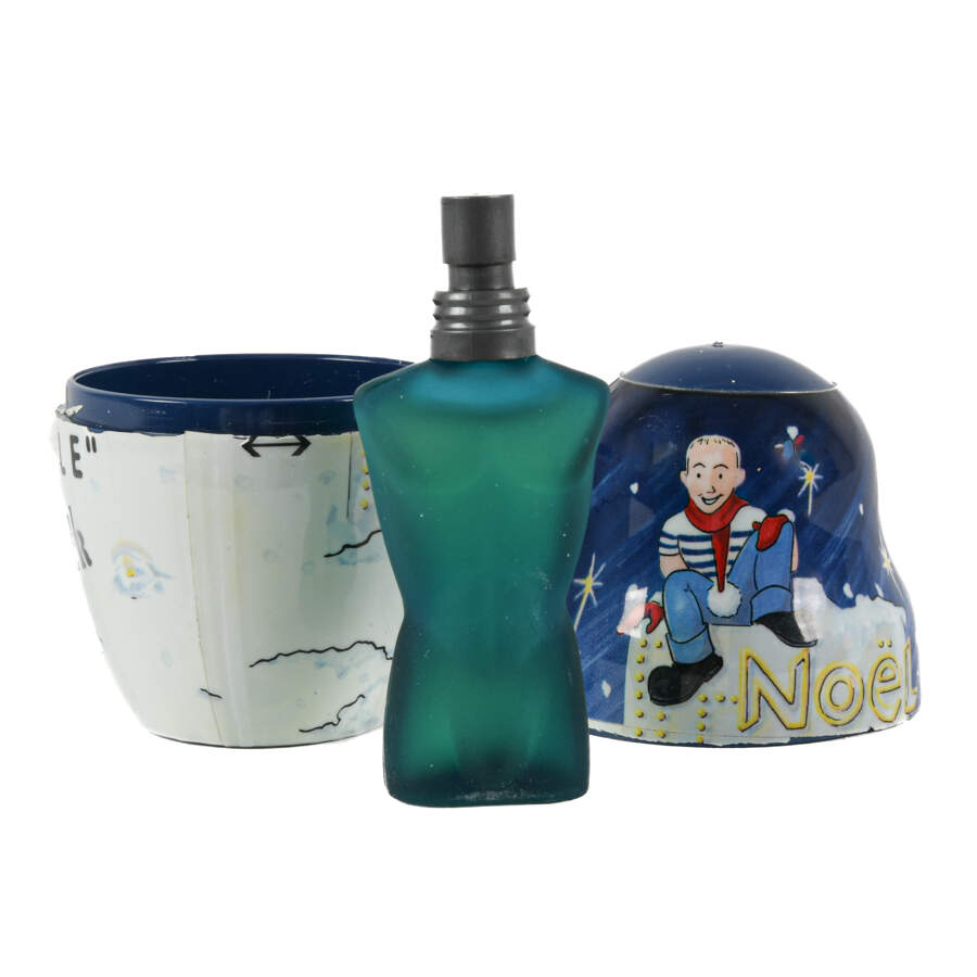 Jean Paul Gaultier 1997 "Le Male" Noël Perfume Bottle-3