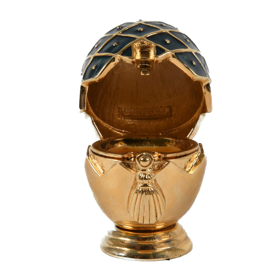 Estee Lauder Collector's Egg Solid Perfume Compact-10