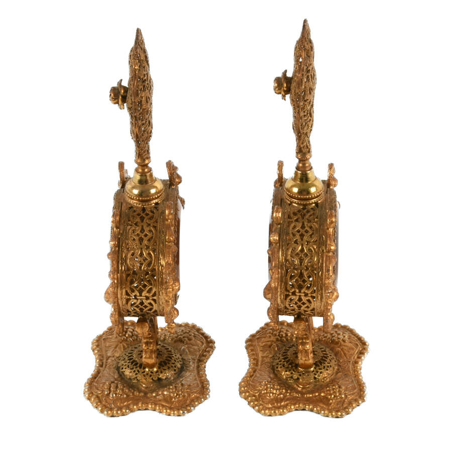 Pair of Ornate Perfume Bottles-4