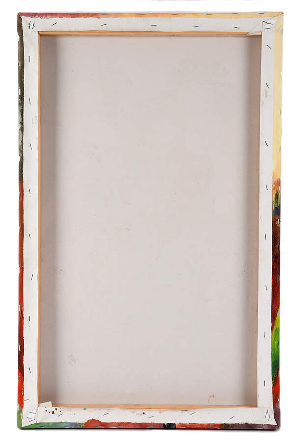 Signed W. Adain Paint on Canvas Style of Tarkay-2
