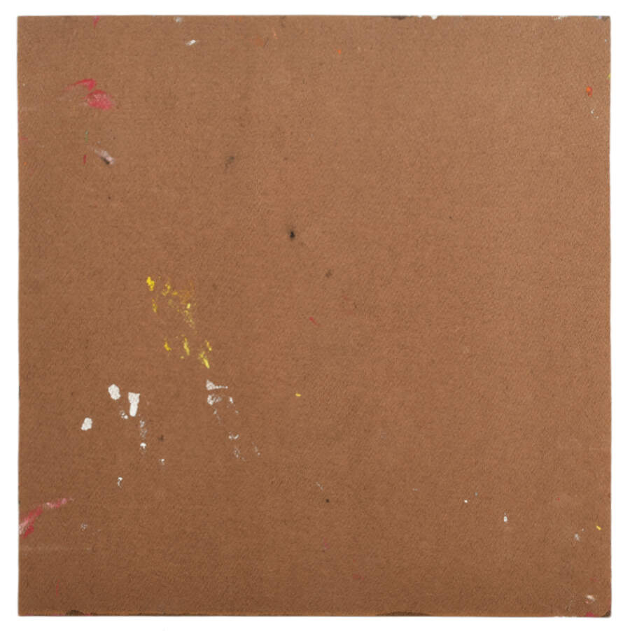 Signed Peter Keil Clowning Mix Media on Masonite-2