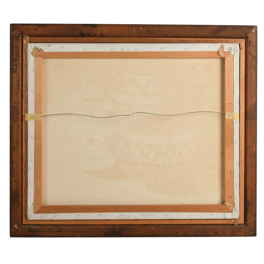Southwestern Mixed-Media Painting on Canvas Signed by Myung Mario Jung-7