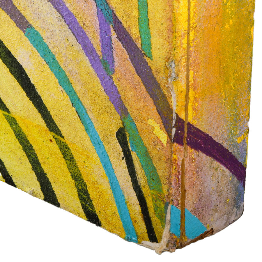 Signed Gregory Hawthorne "Sunset on the Beach" Mixed-Media Wall Sculpture-4
