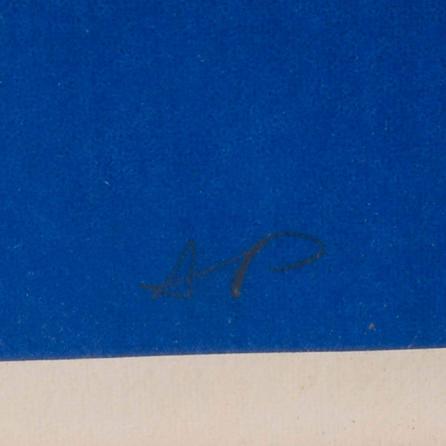 Framed Signed "Born" Artist Proof Silk Screen by Nicholas Monro-5