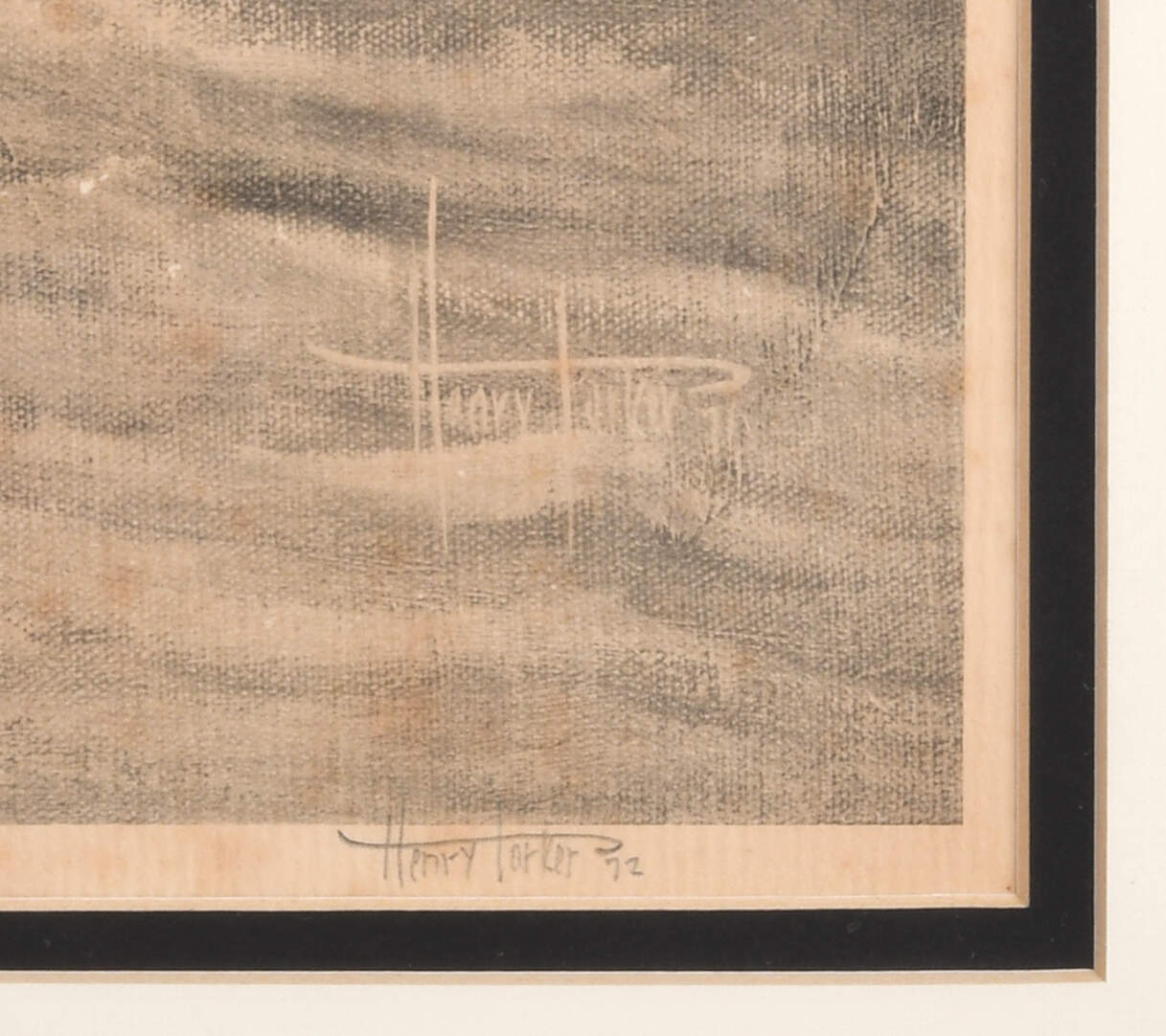 Framed Signed Henry Parker Boat and Lighthouse Print-6