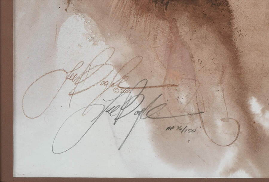 Framed Signed Lee Bogle "Eternal Dream" Artist's Proof-5