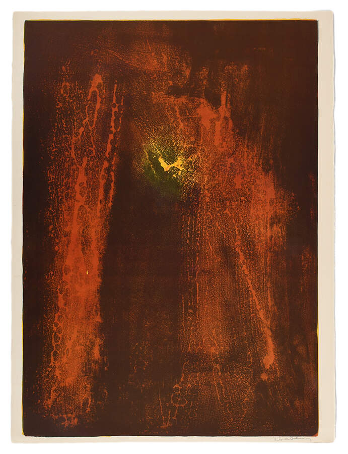 Portfolio of Ten Lithographs "Nature Prays Without Words" Signed Lebadang-15