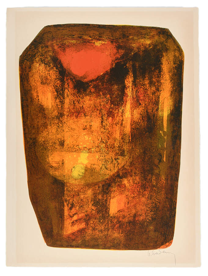 Portfolio of Ten Lithographs "Nature Prays Without Words" Signed Lebadang-7