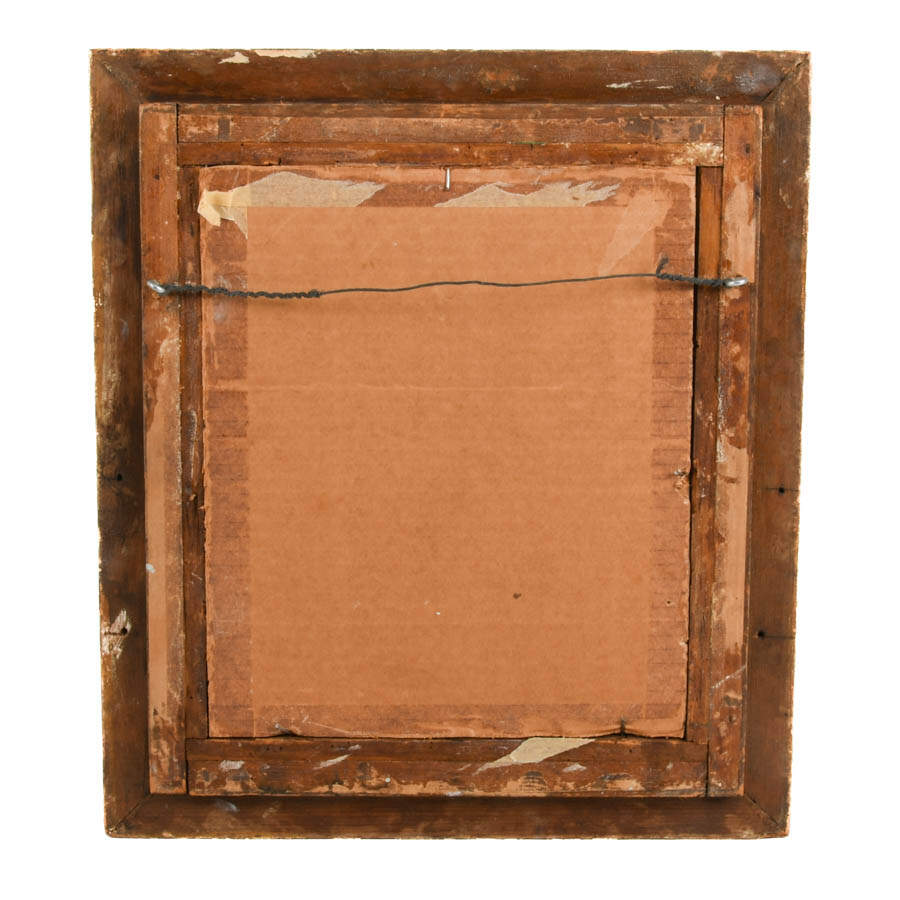 Gilt Wood Frame with Print of Jesus-5