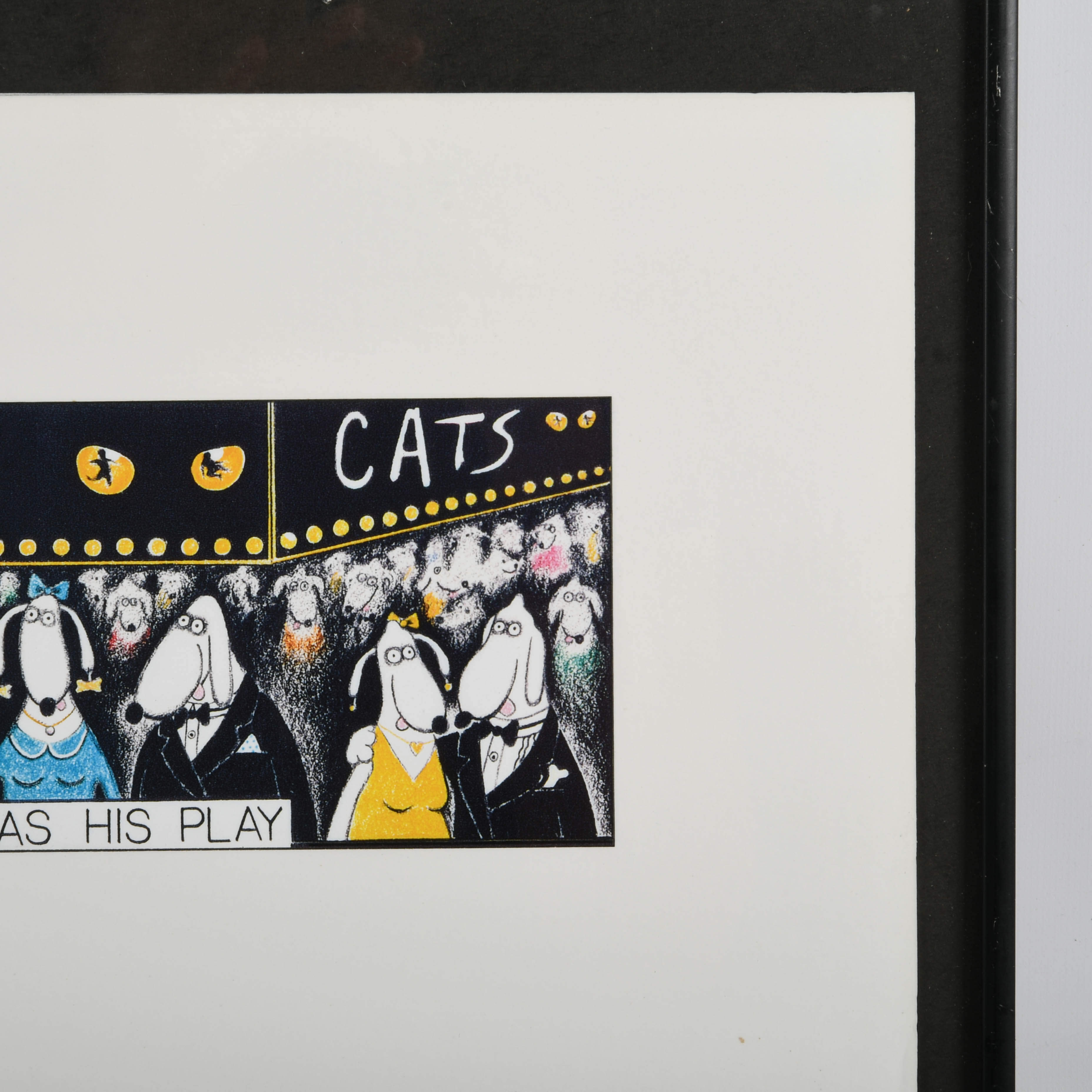 Framed John Long "Every Dog Has His Play" Print-4